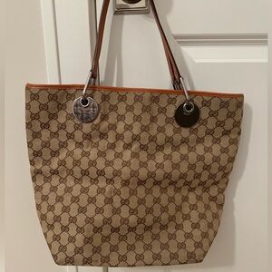 Gucci GG Canvas Large Eclipse Tote